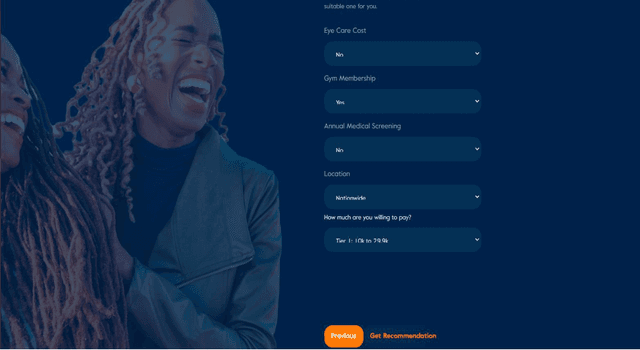 Figure 2 for Machine Learning Recommendation System For Health Insurance Decision Making In Nigeria