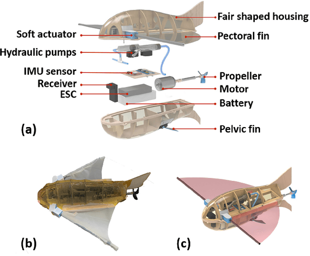 Figure 3 for Bionic Collapsible Wings in Aquatic-aerial Robot