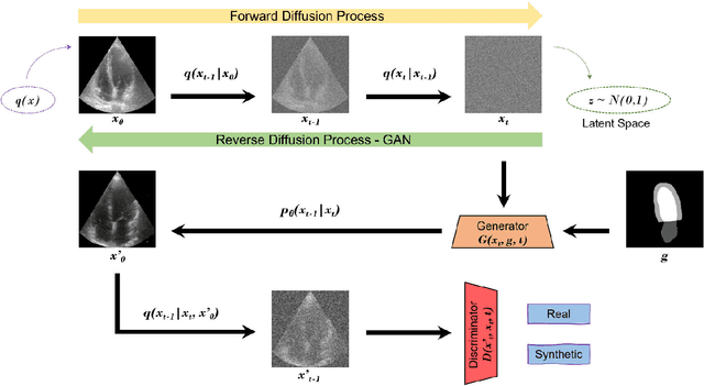 Figure 1 for A Domain Translation Framework with an Adversarial Denoising Diffusion Model to Generate Synthetic Datasets of Echocardiography Images