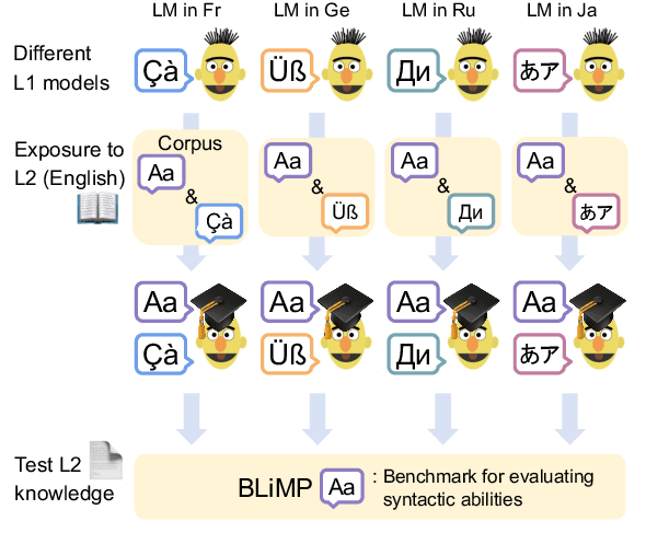 Figure 1 for Second Language Acquisition of Neural Language Models