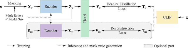 Figure 1 for CAE v2: Context Autoencoder with CLIP Target