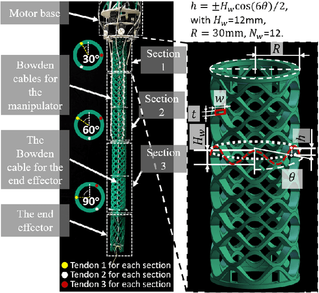 Figure 3 for Piecewise Affine Curvature model: a reduced-order model for soft robot-environment interaction beyond PCC