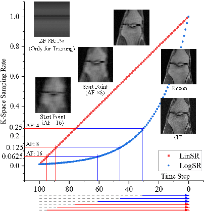 Figure 3 for CDiffMR: Can We Replace the Gaussian Noise with K-Space Undersampling for Fast MRI?
