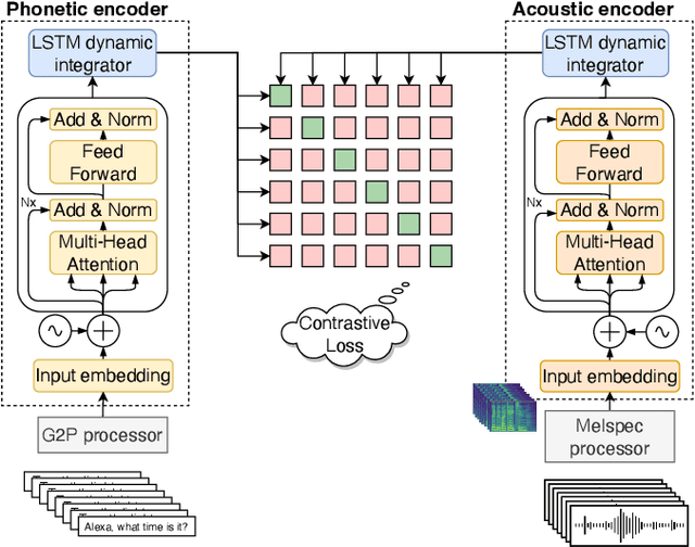 Figure 1 for SCRAPS: Speech Contrastive Representations of Acoustic and Phonetic Spaces