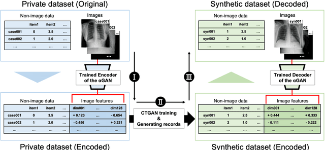 Figure 1 for Synthetic data generation method for hybrid image-tabular data using two generative adversarial networks