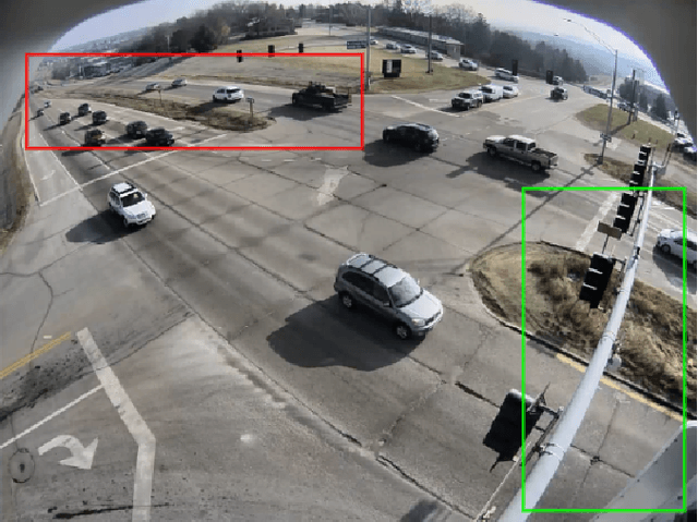 Figure 3 for Multi-target multi-camera vehicle tracking using transformer-based camera link model and spatial-temporal information