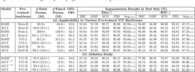 Figure 4 for AViT: Adapting Vision Transformers for Small Skin Lesion Segmentation Datasets