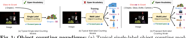 Figure 1 for OmniCount: Multi-label Object Counting with Semantic-Geometric Priors