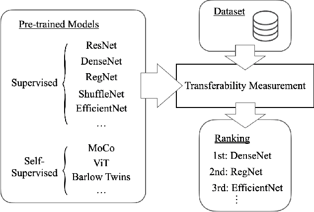 Figure 1 for Fast and Accurate Transferability Measurement by Evaluating Intra-class Feature Variance