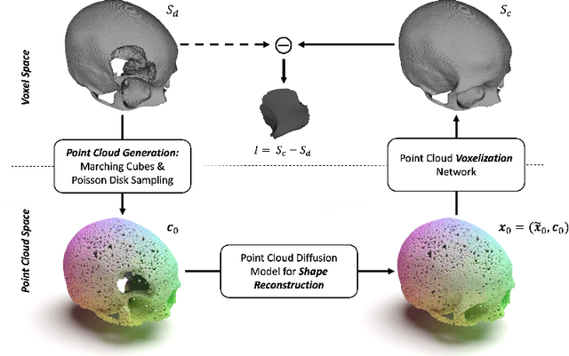 Figure 1 for Point Cloud Diffusion Models for Automatic Implant Generation