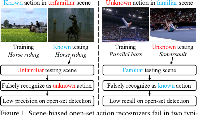 Figure 1 for SOAR: Scene-debiasing Open-set Action Recognition