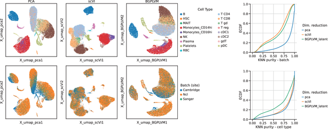 Figure 2 for Modelling Technical and Biological Effects in scRNA-seq data with Scalable GPLVMs