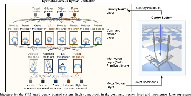 Figure 2 for A Bioinspired Synthetic Nervous System Controller for Pick-and-Place Manipulation