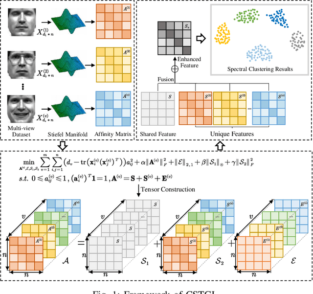 Figure 1 for Tensor-based Graph Learning with Consistency and Specificity for Multi-view Clustering