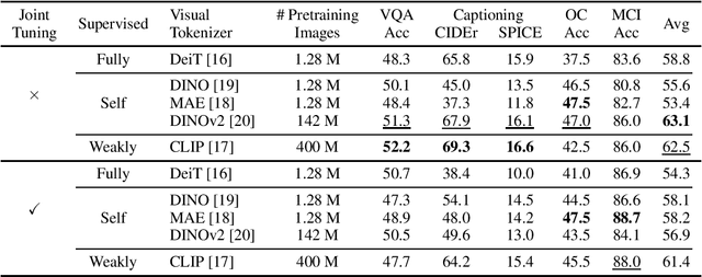 Figure 2 for What Makes for Good Visual Tokenizers for Large Language Models?