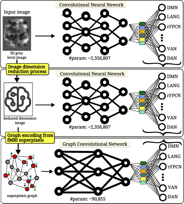 Figure 1 for Toward more frugal models for functional cerebral networks automatic recognition with resting-state fMRI