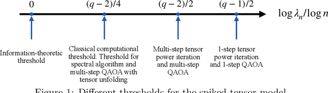 Figure 1 for Statistical Estimation in the Spiked Tensor Model via the Quantum Approximate Optimization Algorithm