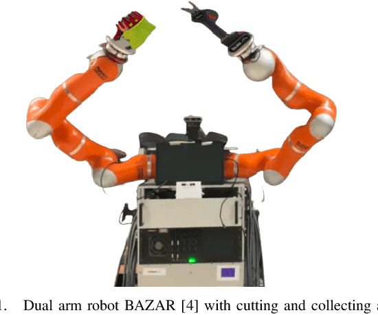 Figure 1 for Towards vision-based dual arm robotic fruit harvesting