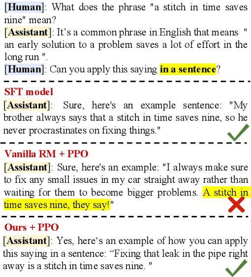 Figure 1 for Loose lips sink ships: Mitigating Length Bias in Reinforcement Learning from Human Feedback