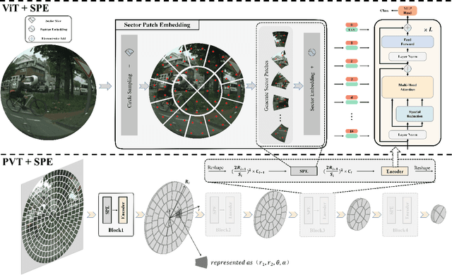 Figure 1 for Sector Patch Embedding: An Embedding Module Conforming to The Distortion Pattern of Fisheye Image