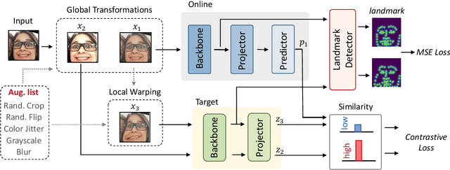 Figure 3 for Unsupervised Facial Expression Representation Learning with Contrastive Local Warping
