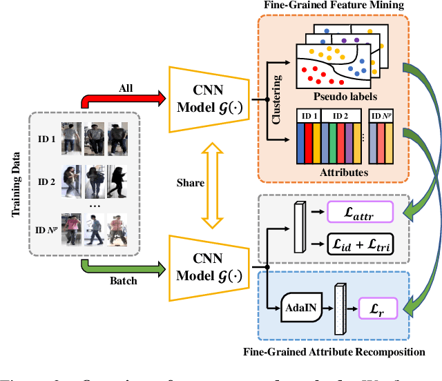 Figure 3 for Exploring Fine-Grained Representation and Recomposition for Cloth-Changing Person Re-Identification