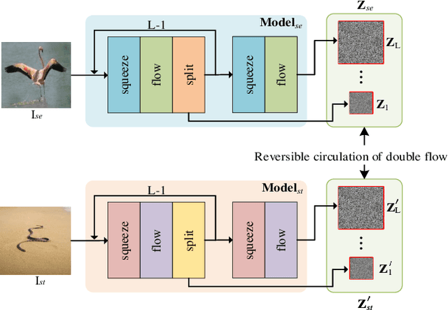 Figure 1 for Double-Flow-based Steganography without Embedding for Image-to-Image Hiding
