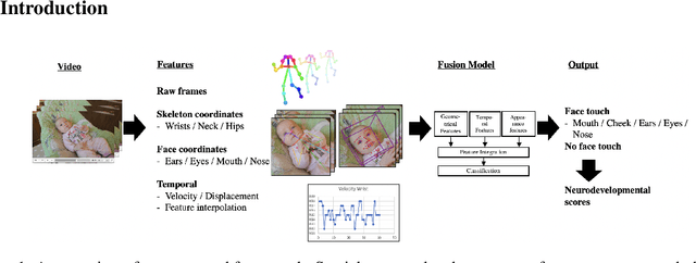 Figure 1 for Towards early prediction of neurodevelopmental disorders: Computational model for Face Touch and Self-adaptors in Infants