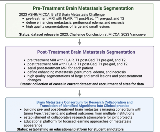 Figure 1 for The Brain Tumor Segmentation (BraTS-METS) Challenge 2023: Brain Metastasis Segmentation on Pre-treatment MRI