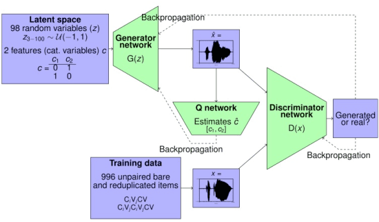 Figure 1 for Exploring How Generative Adversarial Networks Learn Phonological Representations