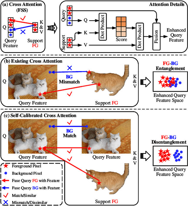 Figure 1 for Self-Calibrated Cross Attention Network for Few-Shot Segmentation