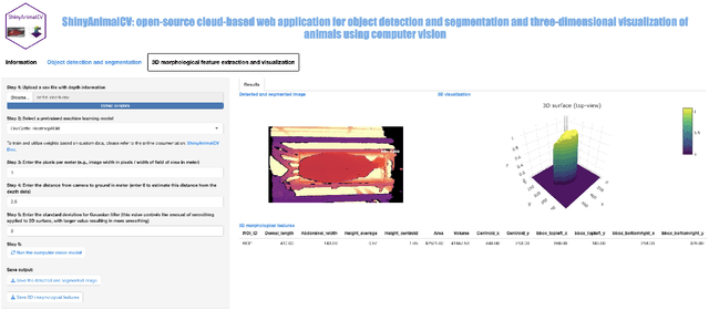 Figure 4 for Technical note: ShinyAnimalCV: open-source cloud-based web application for object detection, segmentation, and three-dimensional visualization of animals using computer vision