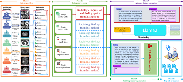 Figure 1 for ChatRadio-Valuer: A Chat Large Language Model for Generalizable Radiology Report Generation Based on Multi-institution and Multi-system Data