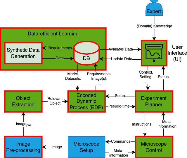 Figure 3 for AI-based automated active learning for discovery of hidden dynamic processes: A use case in light microscopy