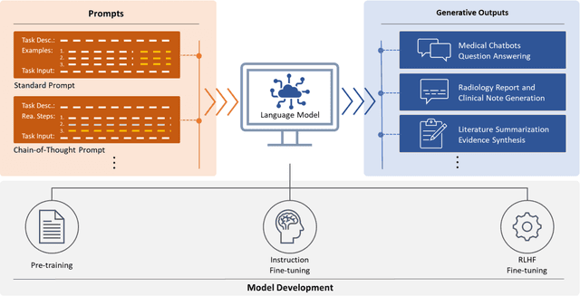 Figure 1 for Opportunities and Challenges for ChatGPT and Large Language Models in Biomedicine and Health