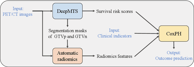 Figure 1 for Radiomics-enhanced Deep Multi-task Learning for Outcome Prediction in Head and Neck Cancer