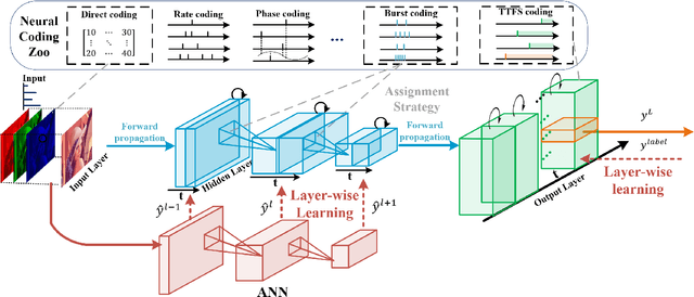 Figure 1 for A Hybrid Neural Coding Approach for Pattern Recognition with Spiking Neural Networks