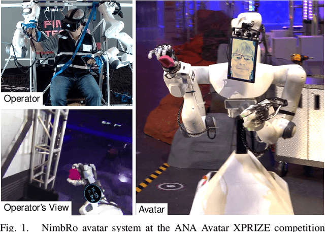 Figure 1 for Robust Immersive Telepresence and Mobile Telemanipulation: NimbRo wins ANA Avatar XPRIZE Finals