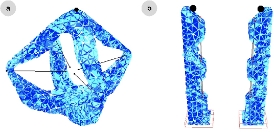 Figure 2 for Direct and inverse modeling of soft robots by learning a condensed FEM model