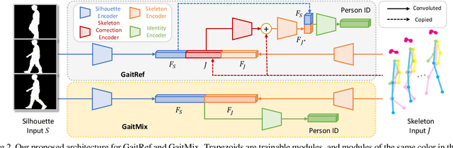 Figure 3 for GaitRef: Gait Recognition with Refined Sequential Skeletons