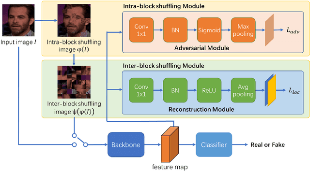 Figure 3 for Block shuffling learning for Deepfake Detection
