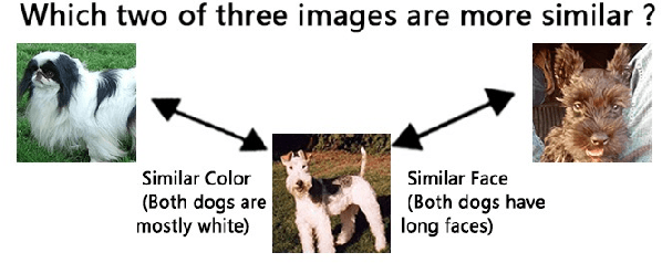 Figure 1 for Multiview Representation Learning from Crowdsourced Triplet Comparisons