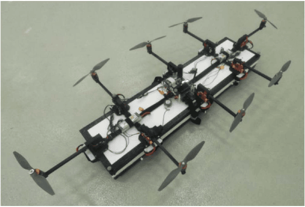 Figure 1 for Reconfigurable Drone System for Transportation of Parcels With Variable Mass and Size