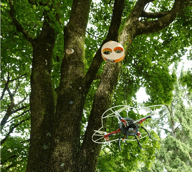 Figure 1 for Aerial Tensile Perching and Disentangling Mechanism for Long-Term Environmental Monitoring