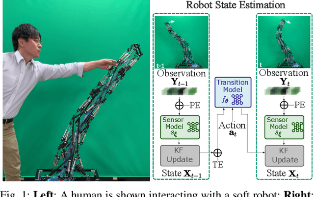 Figure 1 for Learning Soft Robot Dynamics using Differentiable Kalman Filters and Spatio-Temporal Embeddings