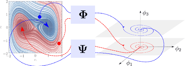 Figure 1 for On the lifting and reconstruction of dynamical systems with multiple attractors