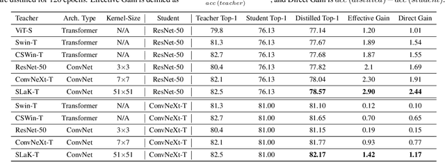 Figure 1 for Are Large Kernels Better Teachers than Transformers for ConvNets?