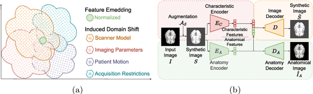 Figure 1 for unORANIC: Unsupervised Orthogonalization of Anatomy and Image-Characteristic Features