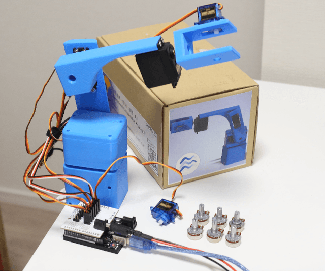 Figure 1 for UMIRobot: An Open-{Software, Hardware} Low-Cost Robotic Manipulator for Education