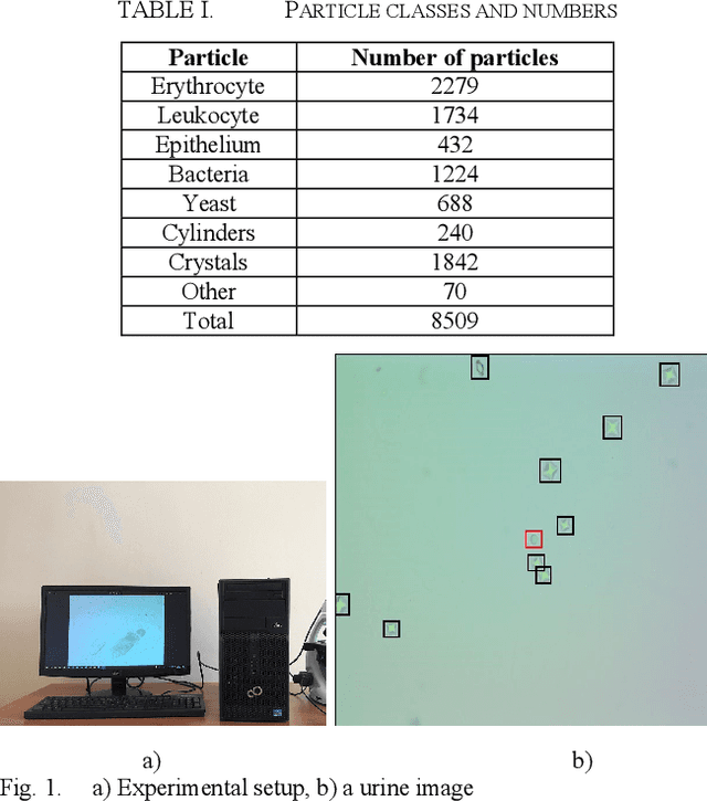 Figure 2 for Urine Dataset having eigth particles classes